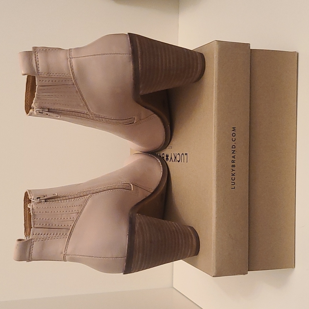 Lucky Brand Nesly Leather Ankle Boot - Picture 5 of 6